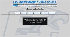 Desktop Screenshot of eastunionschools.org